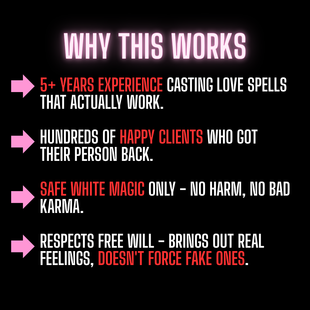 Love Spell: Make Them Contact You + Fix Your Relationship